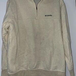 Columbia Men's Cream Color Mountain II Sweater- XL